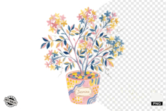 Charm Summer Houseplant Clipart Product Image 1