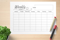 Weekly Planner To Do list Template