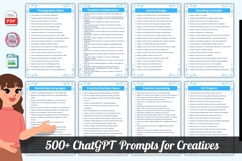 500 ChatGPT Prompts for Creatives Product Image 6