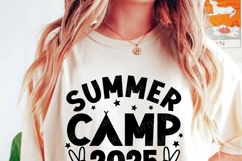 Summer Camp 2025 SVG | Summer Camping Quote Shirt Product Image 2