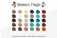 Procreate Brush Set Procreate Stamps Procreate Color Palette Product Image 9
