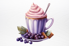Christmas Hot Cocoa Cup Sublimation PNG Product Image 2