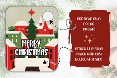 Cartoon Christmas City Money Card, Christmas Gift Card Product Image 2
