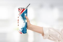 American Flag Tumbler Wrap Design Product Image 2