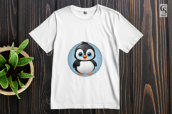 Cute Penguin Clipart Funny Penguin Sublimation PNG Product Image 2