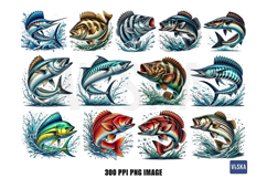Saltwater Fish PNG Bundle Product Image 2