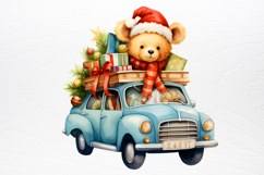 Christmas Animal Safari Clipart PNG Product Image 2