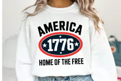 America 1776 Svg Design | Svg Cut Files | Shirt Svg Product Image 1