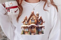 Christmas Dessert Clipart Sublimation, Christmas Dessert Product Image 2