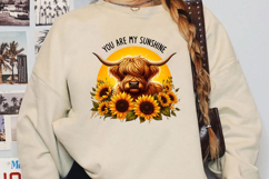You Are My Sunshine Sublimation, Funny Animals Png Product Image 3