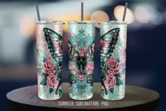 butterfly tumbler