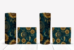 Sunflowers Tumbler Design, Boho Tumbler, Sunflowers PNG Product Image 2