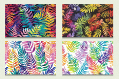 Rainbow Fern Cutting Boards sublimation Design Product Image 2