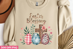.Easter blessings. PNG, Retro Easter Day Sublimation PNG Product Image 2