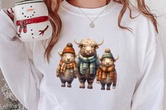 Christmas Family Animals Clipart, Christmas Family Product Image 2