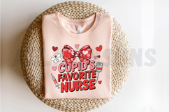 Cupid&#039;s Favorite Nurse PNG, Nurse Sublimation PNG Product Image 2
