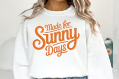 Made for Sunny Days Svg | Svg Files for Cricut | Shirt Svg Product Image 3