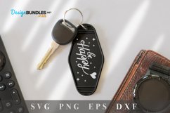 Be happy svg|Motel keychain svg Product Image 1