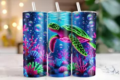 Turtle Tumbler Wrap | Sublimation | Tumblers Product Image 2