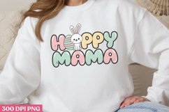Hoppy Mama PNG, Retro Easter Sublimation PNG Product Image 3