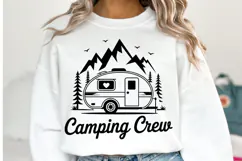 Camping Crew svg Design | Svg Cut Files | Shirt Svg Product Image 1