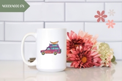 Hand Drawn Camping Car Illustration, Cartoon Car PNG Product Image 2