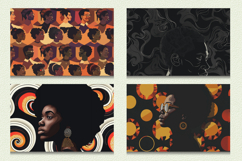 Black History Month Cutting Boards sublimation Design Product Image 2