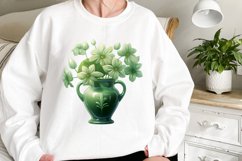 St. Patrick&#039;s Day Clover Clipart Bundle Product Image 3