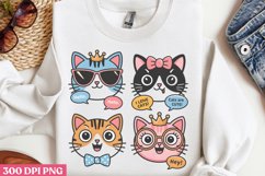 Funny Cat Sublimation PNG Product Image 3