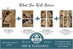 Ink &amp; Elegance: Women of the Renaissance Junk Journal Product Image 2