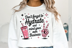 Don't forget to Hydrate Svg Design | Shirt Svg Product Image 1