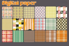 Plaid Gingham Digital Paper Pack Product Image 2