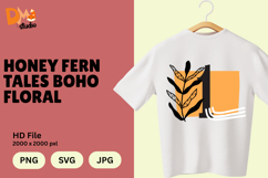 Honey Fern Tales Boho Floral Monogram Product Image 1