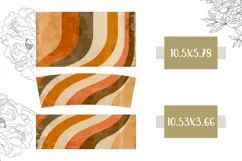 Retro Stripes Tumbler Sublimation, Retro 40 Oz Tumbler Product Image 2