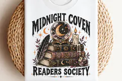 Witchy Book Club Reading Circle PNG, Hexes and Hardcovers Go Product Image 2