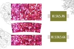 Pink Confetti Tumbler PNG, Sparkle 40 Oz Tumbler Sublimation Product Image 2