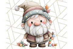 Fall Gnome Clipart PNG Cute Thanksgiving Gnomes Product Image 2