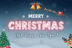 Snow Christmas Duo Font Product Image 2