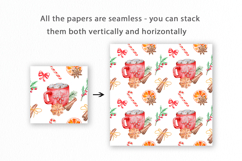 Christmas Food Seamless Pattern, Digital Paper Product Image 2