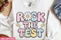 Rock the test PNG, Teachers Testing Day PNG Product Image 3