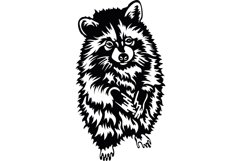 Raccoon Svg/Png/Jpg/Ai/Vector animal/Pet/Cute animal Svg Product Image 3