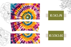 Colorful Tie Dye Tumbler Template, Swirl 40 Oz Tumbler Product Image 2