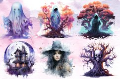 Big Halloween clipart Sublimation Bundle Product Image 4