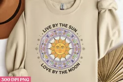 Dream Dream The Sun Embraces PNG, Sun and Moon Sublimation P Product Image 2
