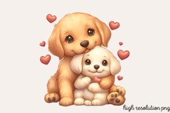 Mothers and Babies Nursery Animals PNG Product Image 1