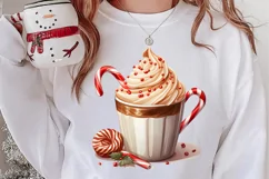 Christmas Drink Clipart Sublimation, Christmas PNG Product Image 2