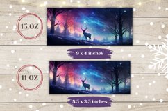 Winter Forest Mug Design, Christmas Forest Coffee Mug Wrap Product Image 2