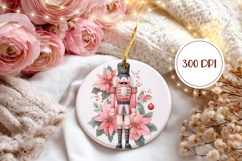 Cartoon Christmas Nutcracker Ornament, Winter Ornament Product Image 2