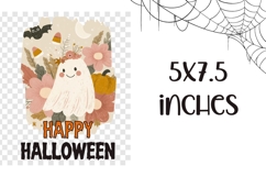 Cartoon Halloween Ghost Towel, Halloween Towel Template Product Image 2