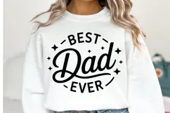 Best Dad Ever svg | Svg Cut File | Shirt Svg Product Image 1